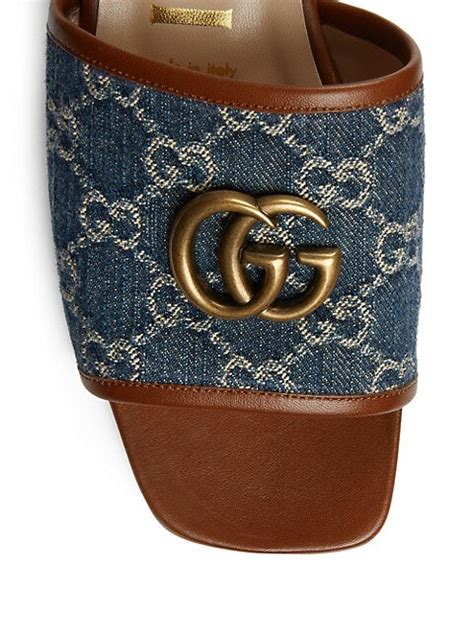 gucci sapato masculino|gucci jolie denim flats sandals.